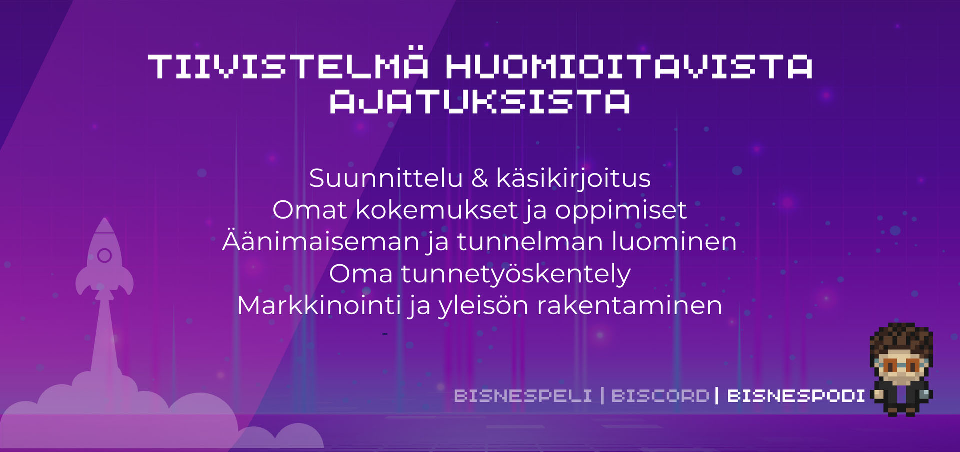 Podcast suunnittelu